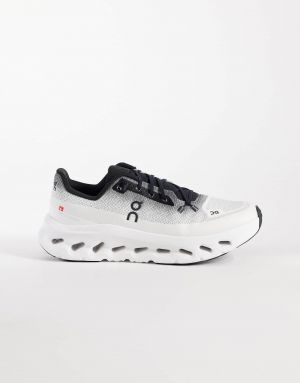 On Cloud Running Tilt Ivory Black with carry bag