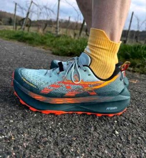 Asiccss Trabuco Max 4 Trail Cold Moss Nova Orange 1094