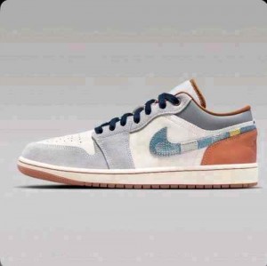 Nikee Air Jordan 1 SE Phantom Denim Swoosh