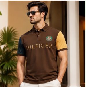 TOMMY HILFIG  BROWN PREMIUM SHIRT LINING