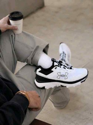 Under Armourr Charged Bandit Trail 2 White & Black 2574
