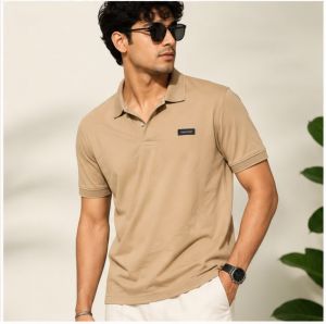 CK PREMIUM BEIGE PREMIUM POLO TSHIRT