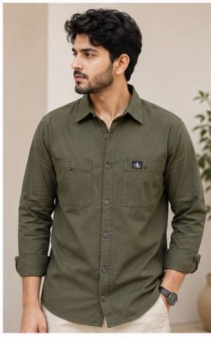CK PREMIUM GREEN DOUBLE POCKET SHIRT