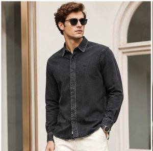 AMI PARIS PREMIUM BLACK IMPORTED SHIRT