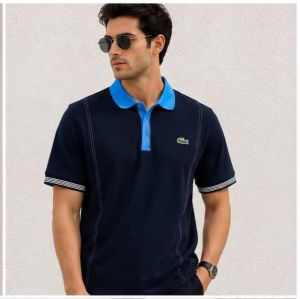 LACOSTTE BLUE  IMPORTED CLASSIC POLO