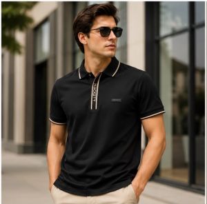 HACKET BLACK PREMIUM IMPORTED POLO