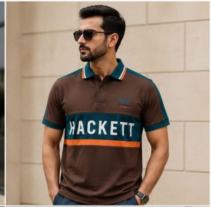 HACKET BROWN PREMIUM IMPORTED POLO