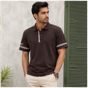 HACKET BROWN PREMIUM IMPORTED POLO