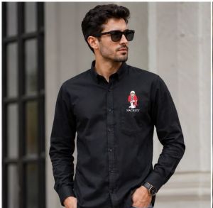 HACKET BLACK TEDDY  PREMIUM IMPORTED SHIRT