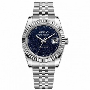 Seik o Galaxy Mod Date Blue