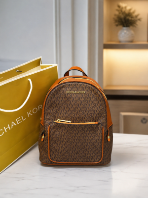 Michaeel Kors Kenly Medium Adina Backpack 100805 Coffee Brown