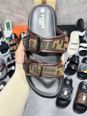FENDDI FEEL SANDALS BROWN