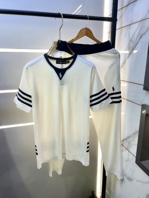 Ralp Lauren Polo White Super Premium Track Suit F3955-WH
