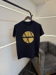 AX nevy blue turkey imported 3d print round neck tshirt 