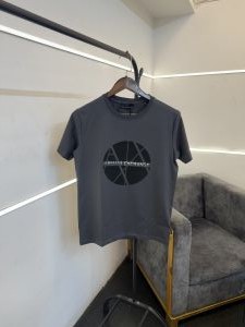 AX grey turkey imported 3d print round neck tshirt 