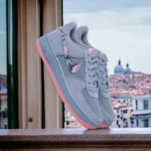 Air Force 1 GS Ashen Slate Elemental Pink