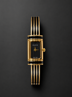 Gucc ci bamboo analog ladies black 702