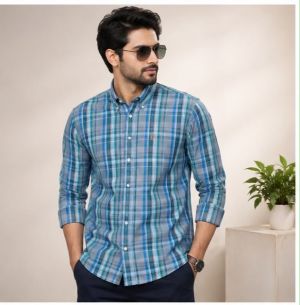 RALPPH LAUREN CHEQUES PREMIUM CLASSIC SHIRT