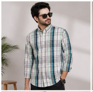 RALPPH LAUREN CHEQUES PREMIUM CLASSIC SHIRT