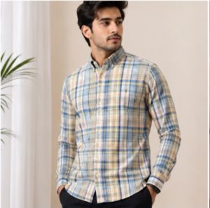 RALPPH LAUREN CHEQUES PREMIUM CLASSIC SHIRT