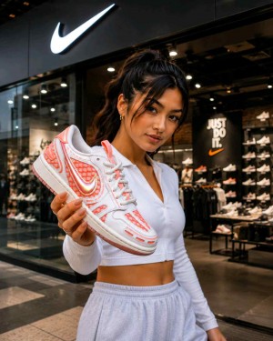 Nikee Air Jordan Retro 1 Low Washed Coral Fix 829