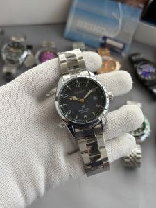 Seik o Alpinist Dark Blue Automatic
