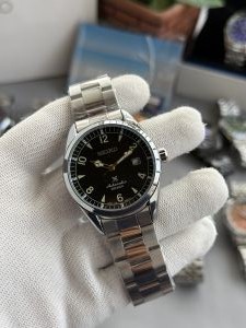 Seik o Alpinist Black Automatic Premium