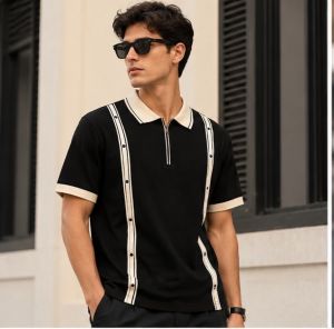 ZAR NAVY BANDANA PREMIUM POLO