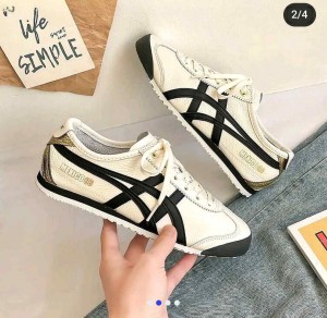 TIGER Mexico 66 CREAM BLACK Gold