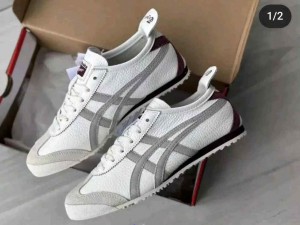 TIGER Mexico 66 Cream White Red
