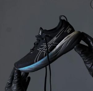Asiccs Gel Nimbus 25 Platinum Black