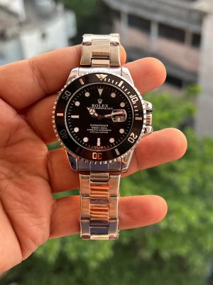 Rolee-x submariner silver black premium watch