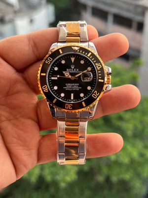 Rolee-x submariner dual tone black premium watch