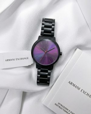 Armann_i Exchange Ax2736 Mercury Glass Black Dial
