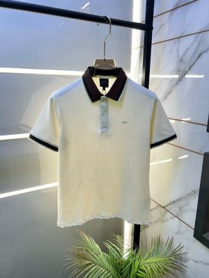 Arman_ Exchange Cream Polo Premium Collar Neck T-shirt F3830-CR