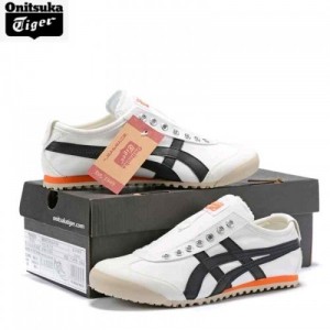 Onitsuk a Tiger Mexico 66 White Black Orange 410