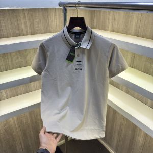 Hugo Bos Mens Store Article Polo Tshirt ( Grey )