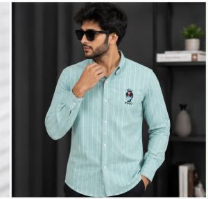 RL POLO PREMIUM BLUE TEDDY SHIRT