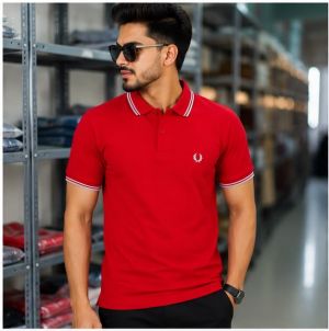 FRED PERRY PREMIUM CLASSIC RED POLO
