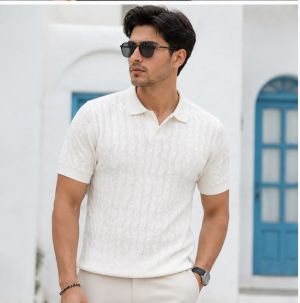Ax arman exchange premium knitted white