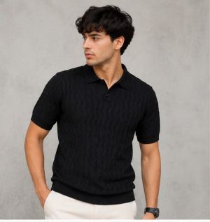 Ax arman exchange premium knitted black