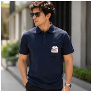 AX ARMANNI EXCHANGE NAVY BLUE PREMIUM TSHIRT