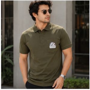  ARMANNI EXCHANGE  OLIVE  PREMIUM TSHIRT