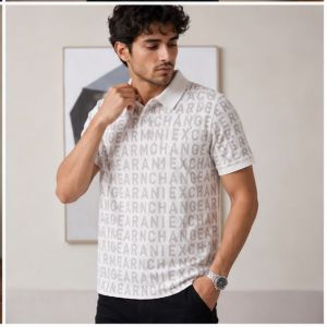 ARMANNI EXCHANGE WHITE PREMIUM TSHIRT