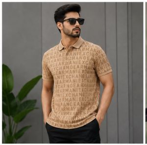 ARMANNI EXCHANGE BROWN PREMIUM TSHIRT