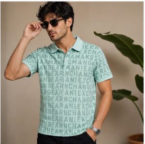 ARMANNI EXCHANGE BLUE PREMIUM TSHIRT