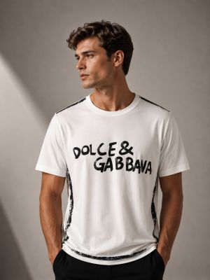 DOLCCE & GABBANA Premium_quality_Store_Article_Round_Neck_Tshirt_GZ_0314