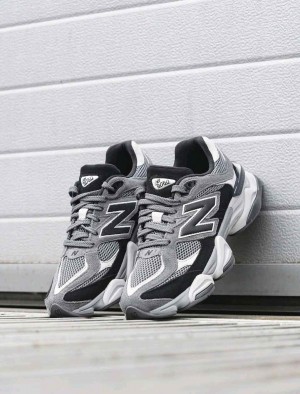 Neww Balancee 9060 Black Grey Castlerock 2635