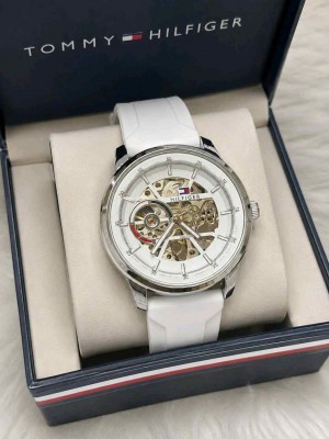 Tommy_ Hilfiger Automatic silicone white