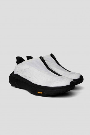 Hoka Project Transport Frost White Black 1215